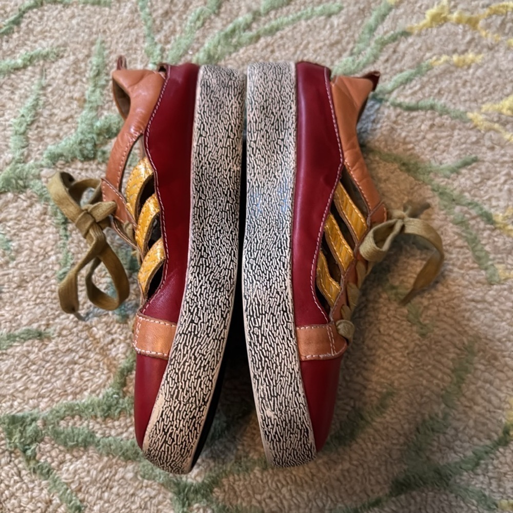 Spring Step L’Artiste open leather sneakers 36 - Picture 2 of 6